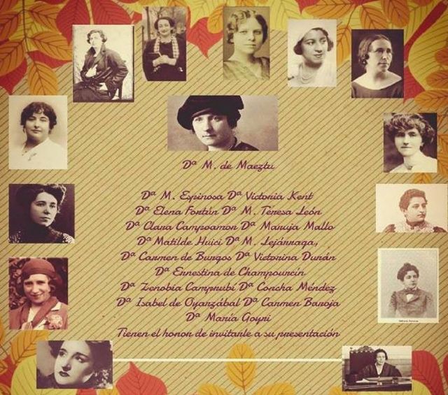 CARTAGENA / Cartagena Piensa recupera la memoria de 17 mujeres en  Generacion del 26 Lyceum club femenino 