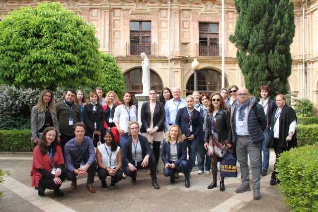 Profesores de varias universidades europeas visitan la UCAM para impulsar la internacionalización - 1, Foto 1