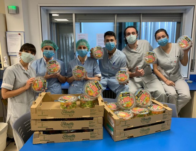 Florette dona ensaladas a instituciones humanitarias de Murcia - 1, Foto 1