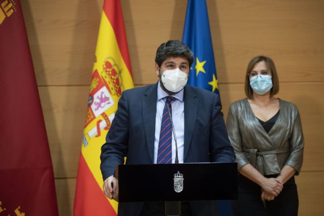 López Miras destaca el objetivo principal de dejar atrás la pandemia y la crisis económica y social con un Gobierno más fuerte y unido - 2, Foto 2
