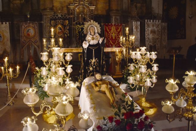 Acto del Santo Entierro el Viernes Santo por la noche en Calasparra - 2, Foto 2