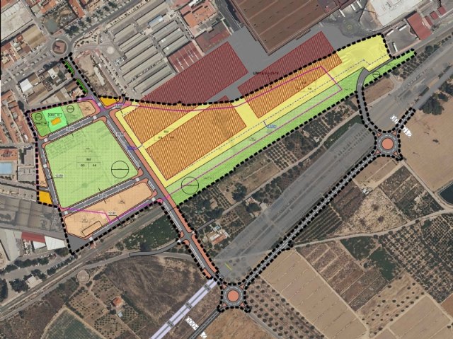 Alhama contará con un vial de circunvalación paralelo al nuevo trazado ferroviario - 1, Foto 1