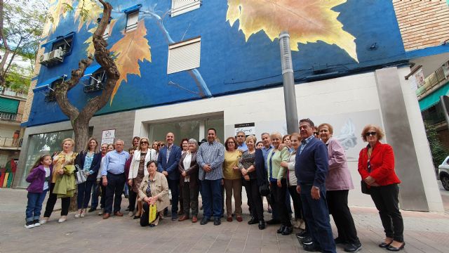 Inauguración de nuevo mural artístico en Barrio de Santa Bárbara de Molina de Segura - 3, Foto 3