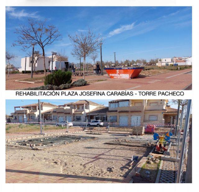 Rehabilitación de la plaza Josefina Carabías en Torre Pacheco - 1, Foto 1