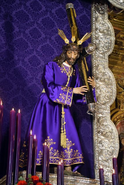 Sevilla . Nuestro Padre Jesús Nazareno de Alcalá del Río estrena una túnica en su quinario de Cuaresma - 3, Foto 3