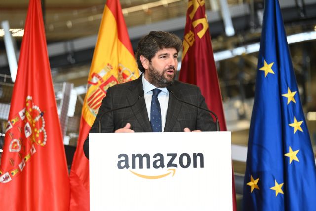 López Miras asiste al tercer aniversario del centro logístico de Amazon en Corvera y destaca la apuesta decidida de la empresa por la Región - 4, Foto 4