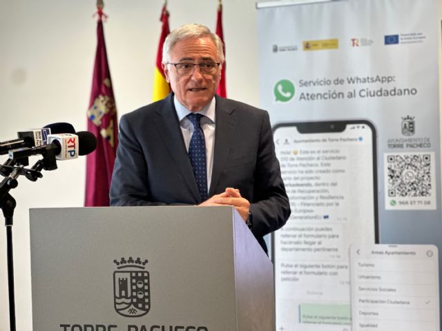 Torre Pacheco revoluciona la comunicación con los ciudadanos a través de plataformas conversacionales de WhatsApp - 1, Foto 1