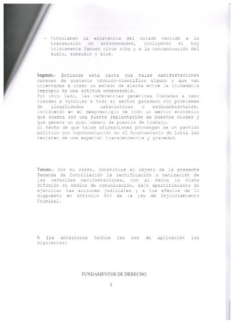 Los empresarios del porcino demandan a dos concejales de IU de Lorca por sus declaraciones en torno a los purines - 3, Foto 3