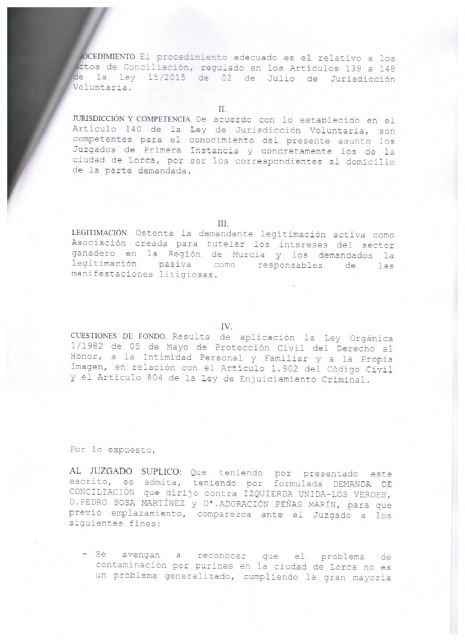 Los empresarios del porcino demandan a dos concejales de IU de Lorca por sus declaraciones en torno a los purines - 4, Foto 4