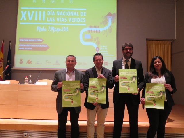 Turismo invita a realizar un recorrido por Mula para disfrutar de la naturaleza este sábado, Día de las Vías Verdes - 1, Foto 1