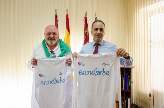 El rector de la UPCT se sensibiliza con la campaña enrólate - 1, Foto 1