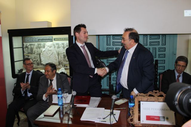 Cehegín ya es Sede Permanente de la Universidad de Murcia gracias a la firma de un convenio entre el rector de la entidad y el alcalde del municipio - 2, Foto 2