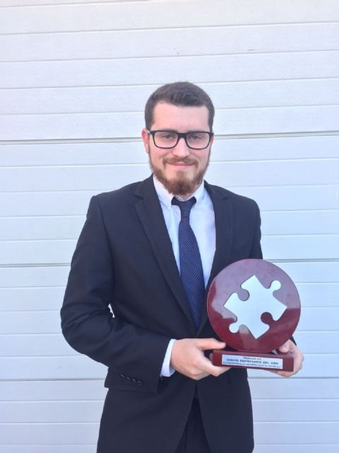 El murciano Samuel Baños premiado junior empresario del año 2016 a nivel nacional - 1, Foto 1