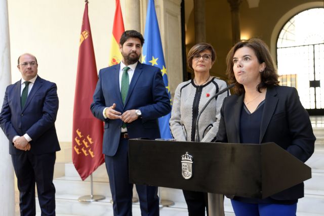 López Miras: “Tenemos ante nosotros veinticinco meses de retos, trabajo, entrega y dedicación absoluta a la Región” - 2, Foto 2