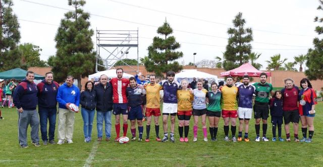 Squalas Mar Menor en categoria femenina y Southampton en masculina ganan el III Rugby 10 Cartagena - 1, Foto 1