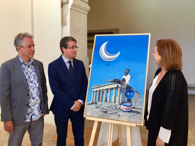 Charris firma el cartel de 'El Día y La Noche de los Museos de Murcia' - 1, Foto 1