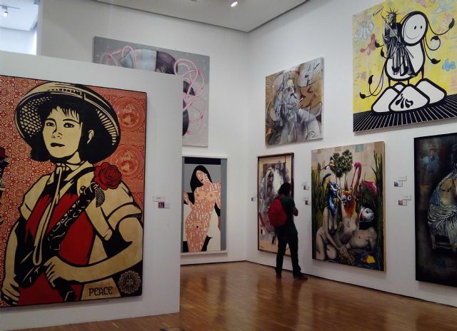 Expertos de diferentes universidades debaten en el Museo de Bellas Artes de Murcia sobre el arte urbano - 1, Foto 1