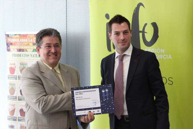 Premio 'Emprendedor del Mes' a Mermeladas La Ceheginera - 2, Foto 2