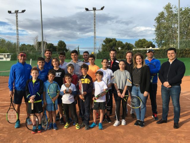 El equipo de la Escuela de Tenis del Polideportivo de San Javier se convierte en el ganador del Circuito regional de Tenis Amateur - 1, Foto 1