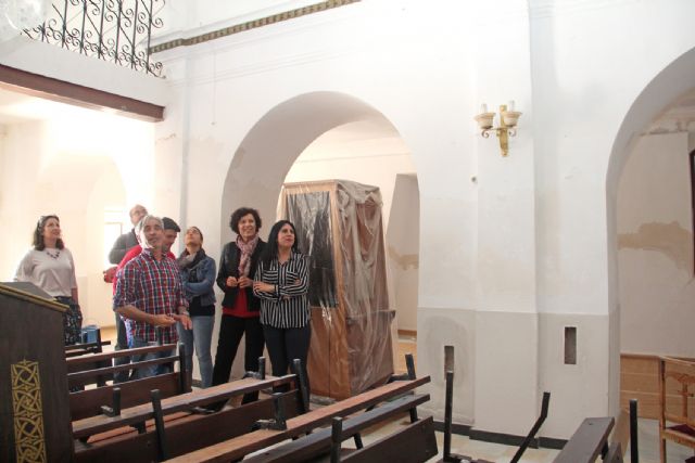Comienzan las obras de acondicionamiento de la Iglesia del Carmen en Góñar - 1, Foto 1