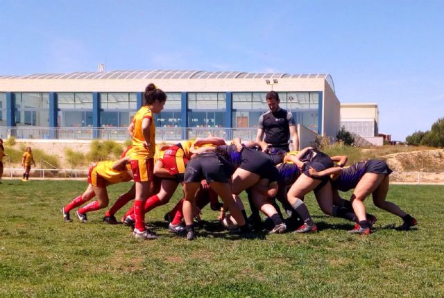 Las Torres de Cotillas acogió la final de la Copa de la Liga de rugby femenino, con victoria del XV Rugby Murcia - 1, Foto 1