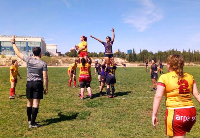 Las Torres de Cotillas acogió la final de la Copa de la Liga de rugby femenino, con victoria del XV Rugby Murcia - 2, Foto 2