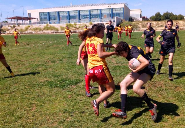 Las Torres de Cotillas acogió la final de la Copa de la Liga de rugby femenino, con victoria del XV Rugby Murcia - 3, Foto 3