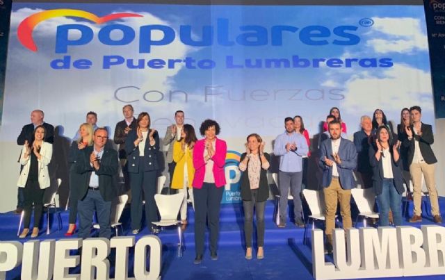 Presentación de María Ángeles Túnez como candidata del PP a la alcaldía de Puerto Lumbreras - 1, Foto 1