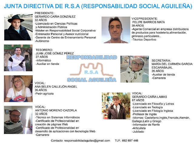 ¿Quién forma parte de Responsabilidad Social Aguileña? - 1, Foto 1