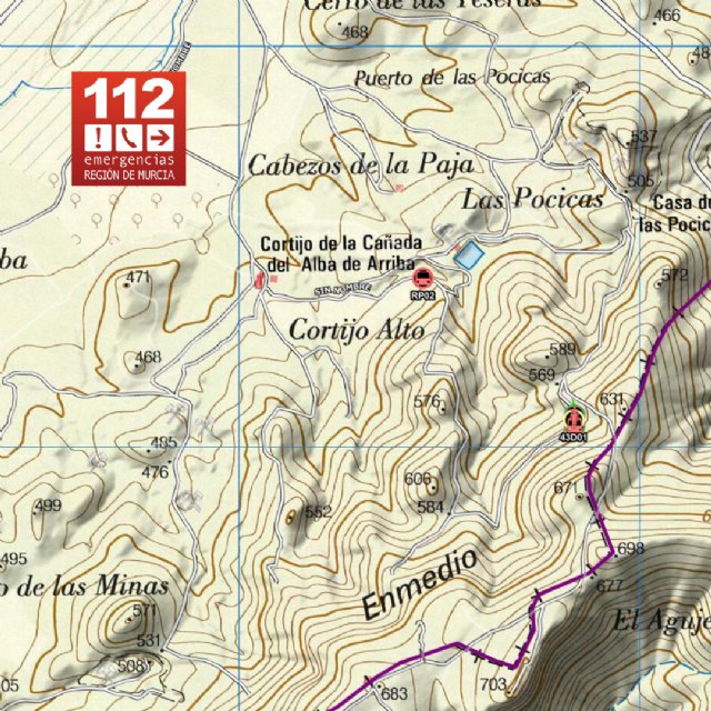 5 personas han resultado heridas al volcar un vehículo en Puerto Lumbreras - 1, Foto 1