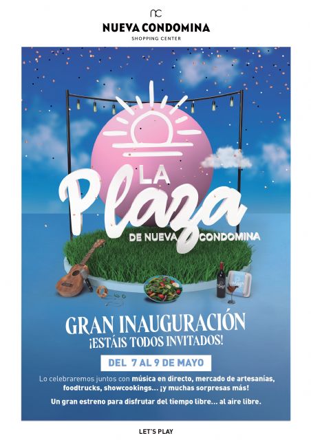 La Plaza de Nueva Condomina, un gran espacio para disfrutar en Murcia del ocio al aire libre - 1, Foto 1