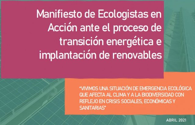 Ecologistas en Acción reclama un Plan Regional de Ordenación de las plantas fotovoltaicas - 1, Foto 1