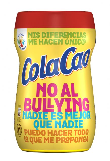 ColaCao lanza una edición solidaria de su bote para luchar contra el bullying - 1, Foto 1