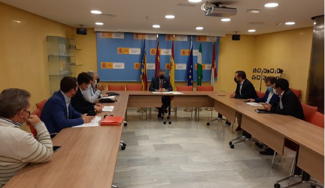 Urrea ha mantenido una reunión de trabajo con el Alcalde de Lorca y la Comunidad de Regantes Campo Alto - 1, Foto 1