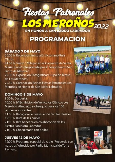 Los Meroños 2022 - Fiestas Patronales en honor a San Isidro Labrador - 2, Foto 2
