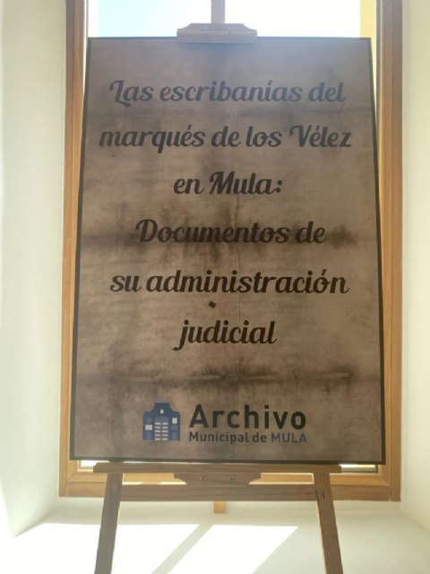 Exposición Las escribanías del marqués de los Vélez en Mula: Documentos de su administración judicial - 1, Foto 1