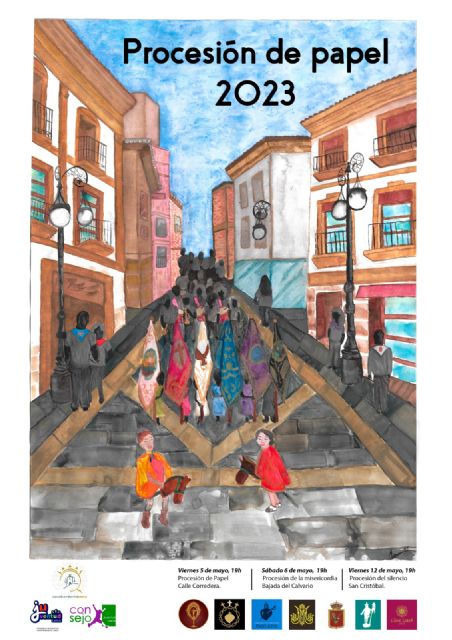La 'Procesión de Papel 2023' tendrá lugar este próximo viernes, 5 de mayo, por la calle Corredera a las 19:00 horas - 1, Foto 1