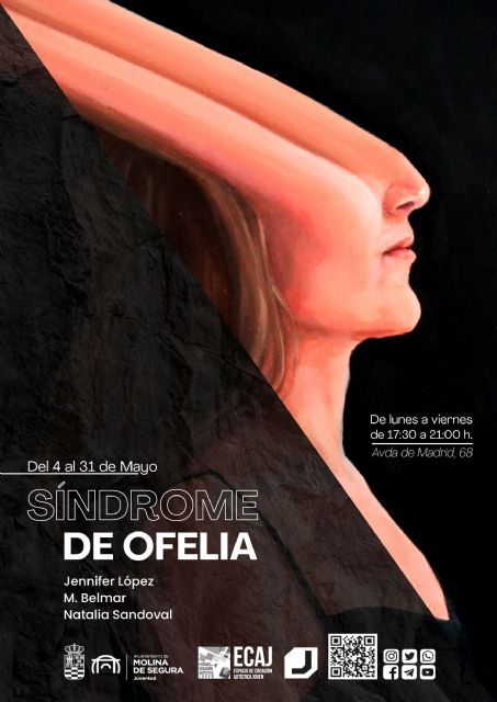 El Espacio de Creación Artística Joven de Molina de Segura acoge la exposición SÍNDROME DE OFELIA, de Jennifer López, M. Belmar y Natalia Sandoval, del 4 al 31 de mayo - 1, Foto 1