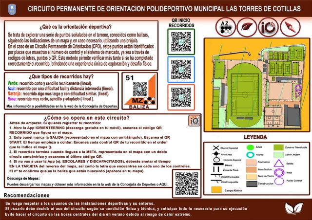 El polideportivo municipal estrena un circuito de orientación permanente con tres recorridos - 4, Foto 4