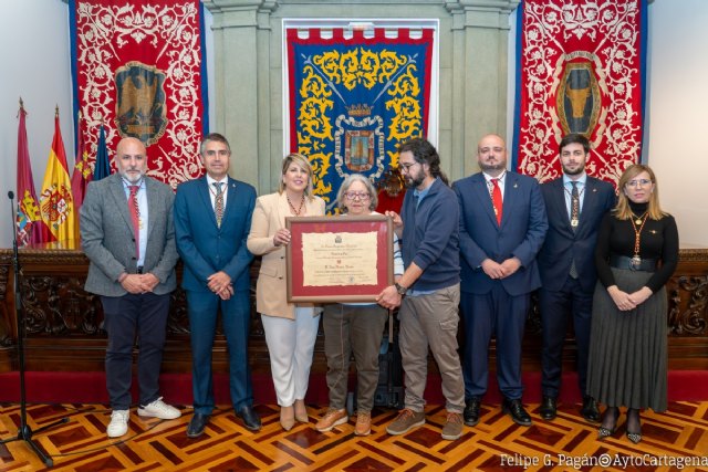 Juan Andreu Poveda recibe la Medalla de Oro de Cartagena a título póstumo - 1, Foto 1