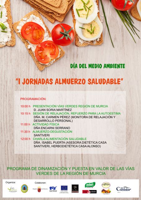 El domingo se celebran las I Jornadas de almuerzo saludable - 2, Foto 2