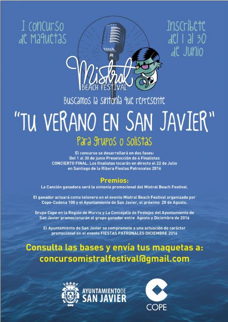 San Javier busca su propia canción del verano - 1, Foto 1