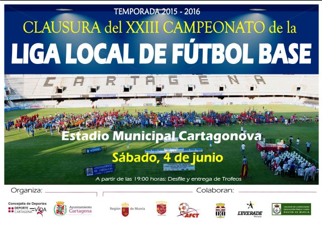 El Estadio Municipal Cartagonova acoge el sábado la clausura de la XXIII Liga Local de Fútbol - 1, Foto 1