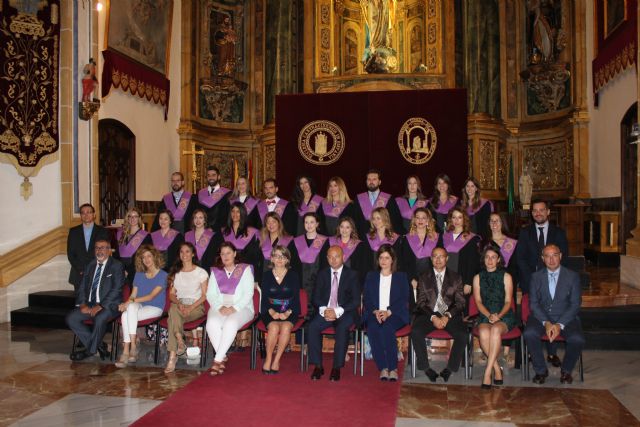 Se gradúan la V Promoción del Grado en Psicología, la IV en Terapia Ocupacional y la II del Máster Universitario en Psicología General Sanitaria de la UCAM - 2, Foto 2