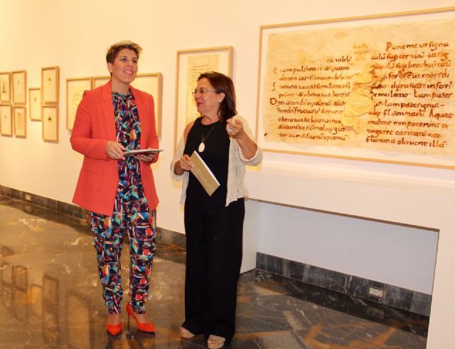 Noelia Arroyo inaugura en Cartagena la exposición Cantica Canticorum - 1, Foto 1