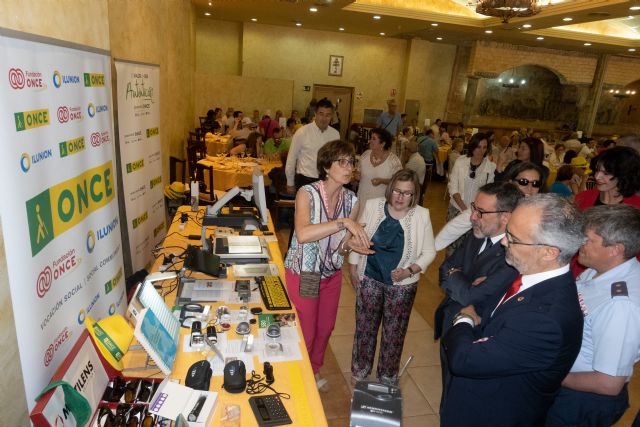 Caravaca acoge el 'Día de la ONCE', con la participación de  más de 400 afiliados, trabajadores y voluntarios - 2, Foto 2