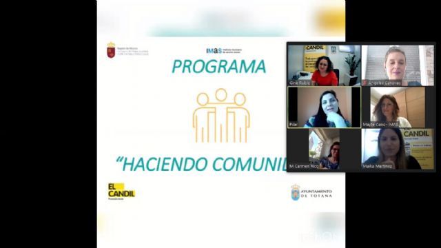 Finaliza la primera edición del Programa Haciendo Comunidad desarrollado por Colectivo para la Promoción Social El Candil en el municipio de Totana, Foto 3