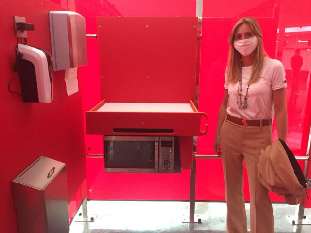 El Edificio Abenarabi estrena la primera sala municipal de lactancia de Murcia - 1, Foto 1