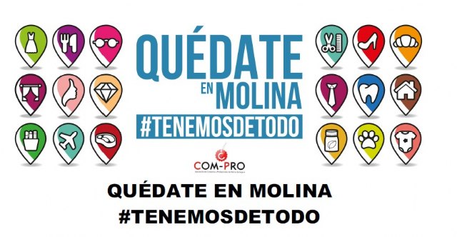 Los comerciantes de Molina de Segura dicen a sus clientes: QUÉDATE EN MOLINA #TEMEMOSDETODO - 1, Foto 1