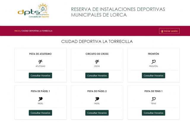 Deportes pone en marcha una página web para realizar citas previas en las instalaciones deportivas municipales - 2, Foto 2
